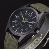 Military Mens Date Waterproof Canvas Strap Analog Quartz Sport Wrist Watches US