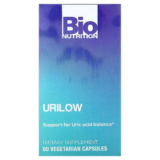 Bio Nutrition Urilow Vegetarian Capsules Dietary Supplement 40 mcg 60 Count