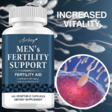 Men’s Fertility Support-Support Optimal Sperm Count, Men Prenatal Conception Aid