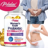 Women’s RAW Probiotic 100 Billion CFU – Antioxidant, Immune Health – Prebiotics