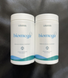 2 Packs USANA Biomega Fish Oil 56 Capsules New/Seal ~ 03/2026