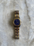 Peugeot 147M watch two tone silver/ gold color NEW BATTERY quartz