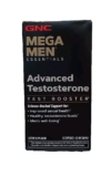 GNC Mega Men Advanced Testosterone Test Booster 120 Capsules New Exp: 07/2027