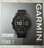 Garmin fēnix 7 Sapphire Solar GPS Watch – Black