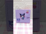Origami Dompet Kertas Kuromi #youtubeshorts #origami #dompet #wallet
