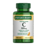 Nature’s Bounty Vitamin C, Immune Support, 500mg, Capsules, 100 Ct